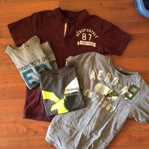 3-XS Aeropostale T-shirt’s and 1-AE XS T-shirt